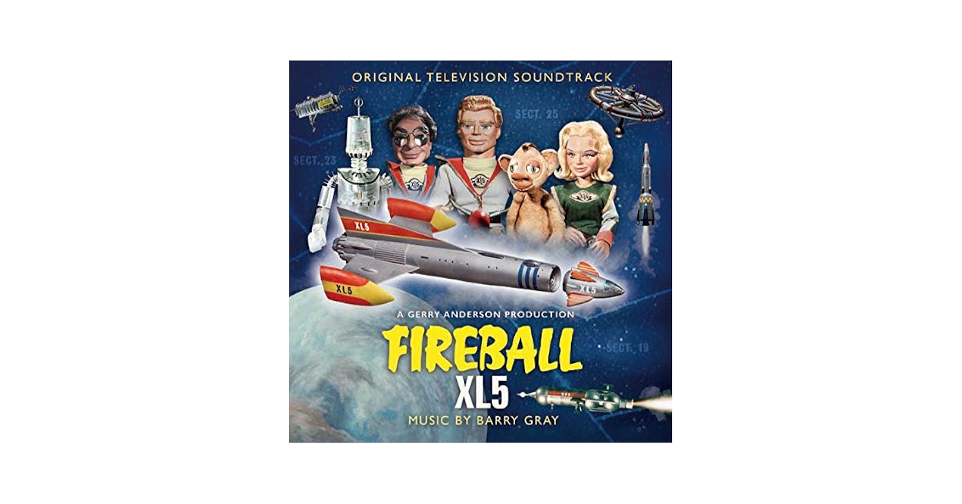 廃盤 限定盤 CD FIREBALL XL5 宇宙船XL-5 サウンドトラック Amazon.com: Spaceship XL-5 (FIREBALL XL5): CDs & Vinyl